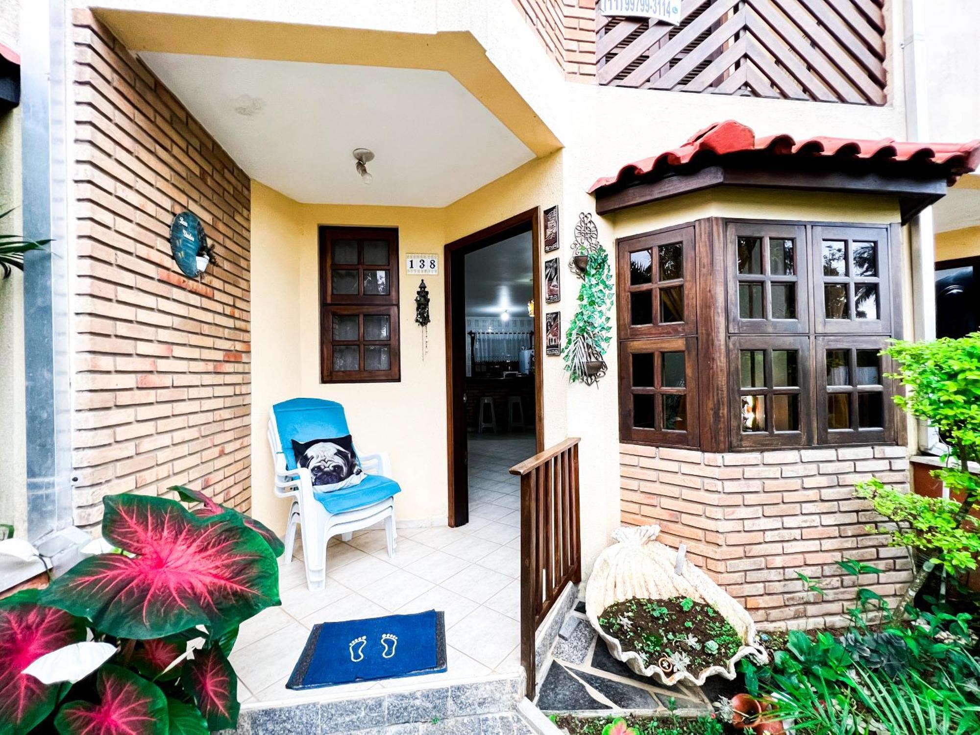 Paz e Mar Beach House em Massaguaçu Caraguatatuba Exterior foto
